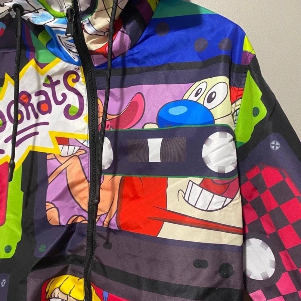 🦖NWT🦖Nickelodeon Rugrats/Reptar Members‎ Only Jacket - Men's Medium